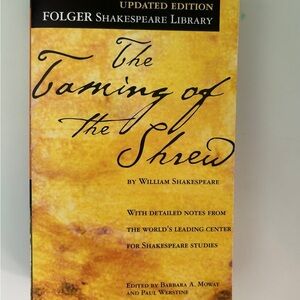 The taming of the shrew book
Updated addition